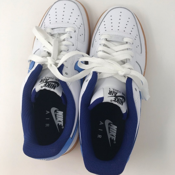 Nike Custom Air Force 1’07 Tristan White Blue W - Picture 7 of 8